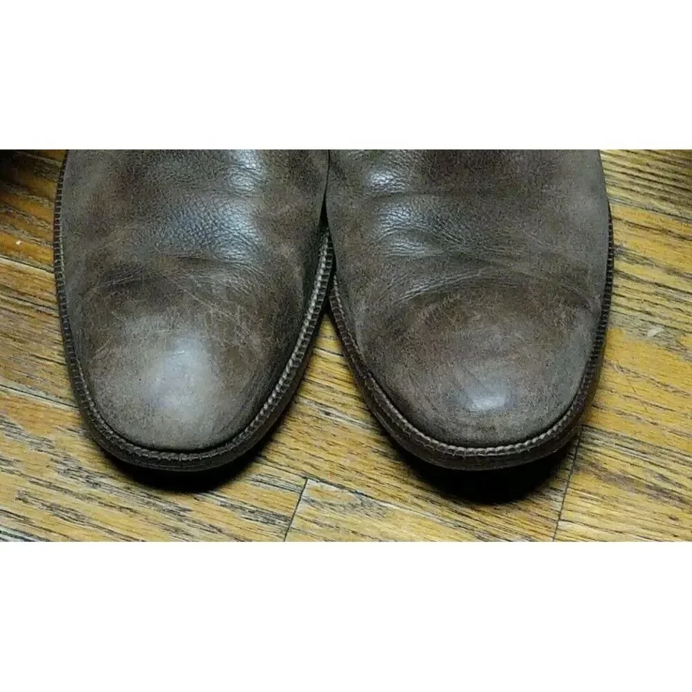 Cole Haan Men's Brown Pebbled Leather‎ Derby Shoes 13 M C12660